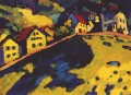 Casas en Murnau Wassily Kandinsky